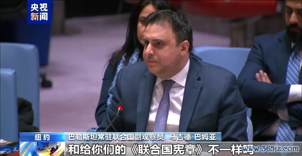 △巴勒斯坦驻合资国代表降低好意思国否决有盘算草案